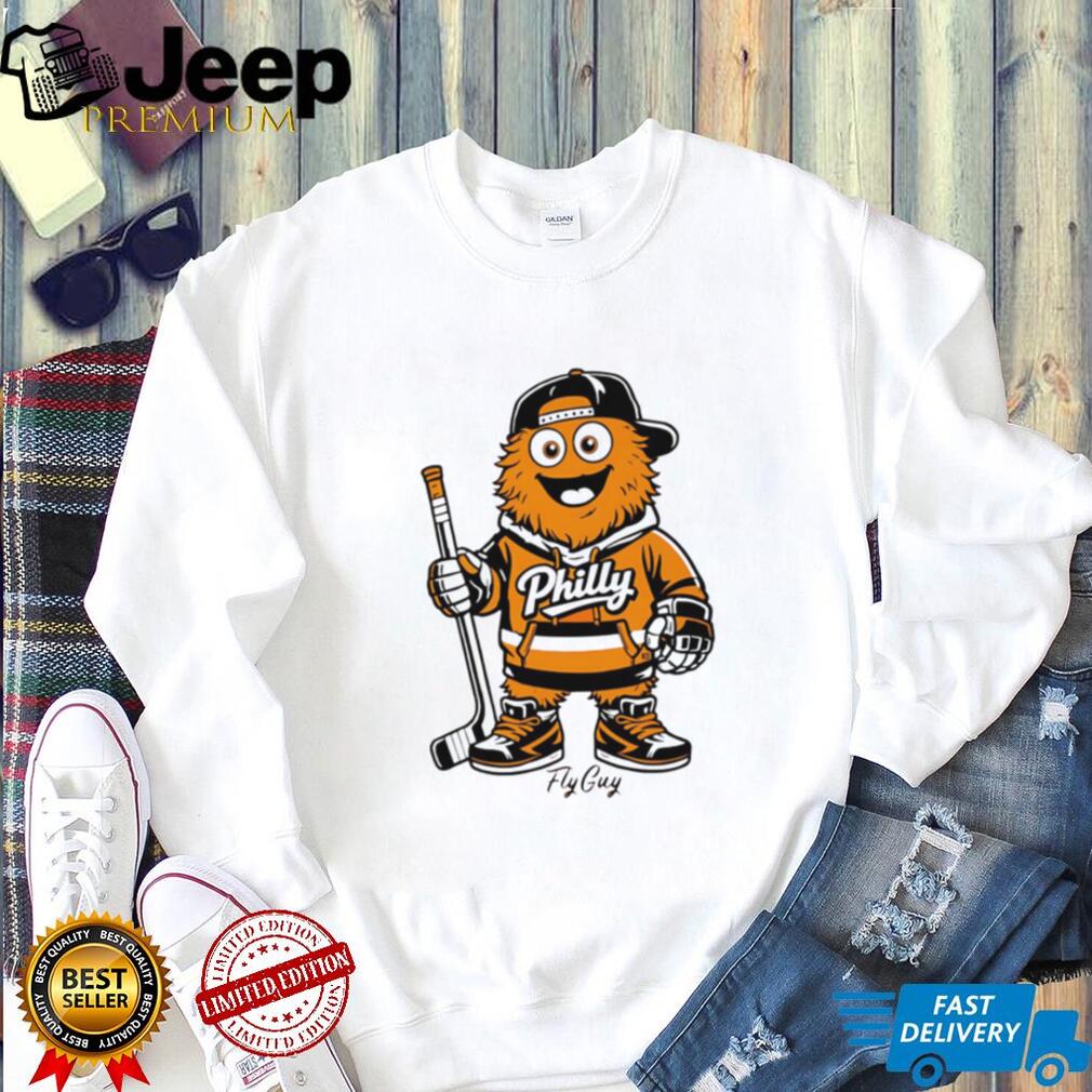 Philly Fly Guy Hockey Mascot T Shirt