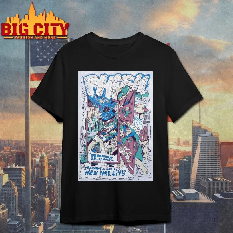 Phish NYE 12-28 12-31-2025 MSG New York Poster shirt