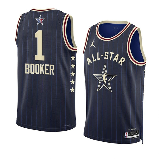 Phoenix Suns #1 Devin Booker 2024 NBA All-Star Swingman Jersey Style 2