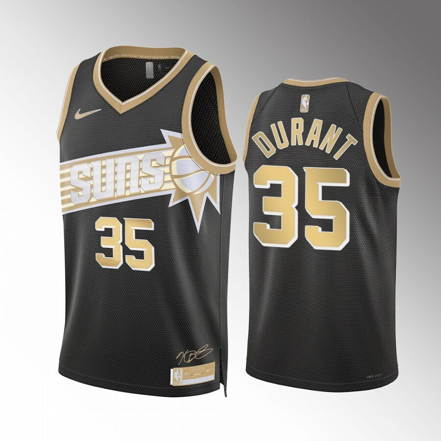 Phoenix Suns #35 Kevin Durant 2024 NBA Select Series Black Style 2