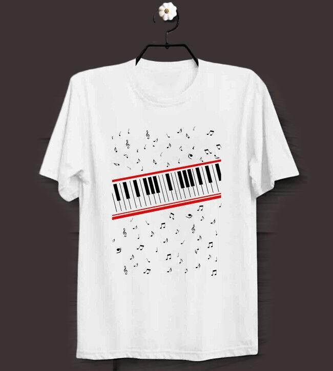 Piano Beat It Michael Jackson Video Retro Vintage Hipster Unisex T Shirt Menswear Top