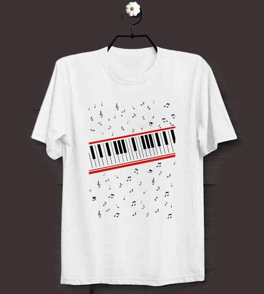 Piano Beat It Michael Jackson Video Retro Vintage Hipster Unisex T Shirt Menswear Top