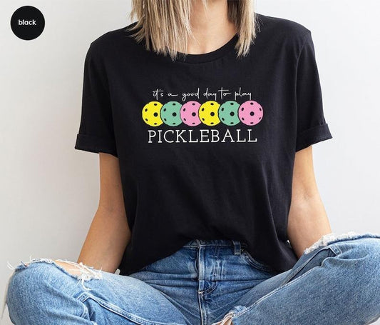 Pickleball Shirt, Sport Graphic Tees, Pickleball Gifts, Sport Shirt, Pickleball Shirt for Women, Gift for Her, Sport Outfitstyle{n002}2
