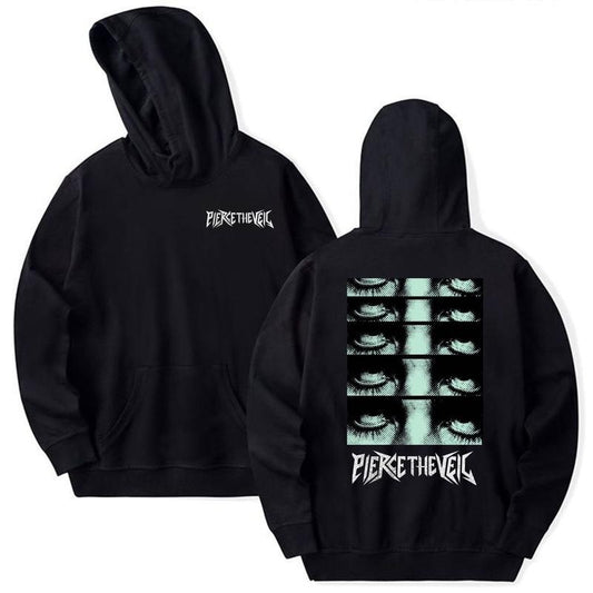 Piercee The Vveil Both Sides Hoodie, American Rock Band, Tour Concert 2025 Outfit, Unisex Sweater Pullover Tee