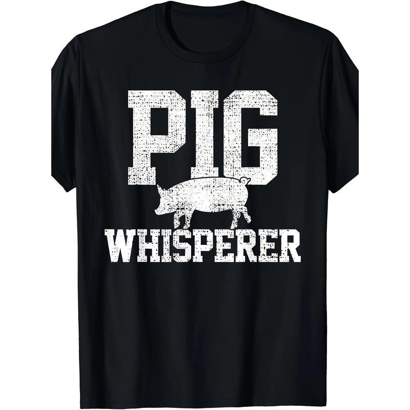Pig Whisperer Farmer Vintage T-shirt - made in usa