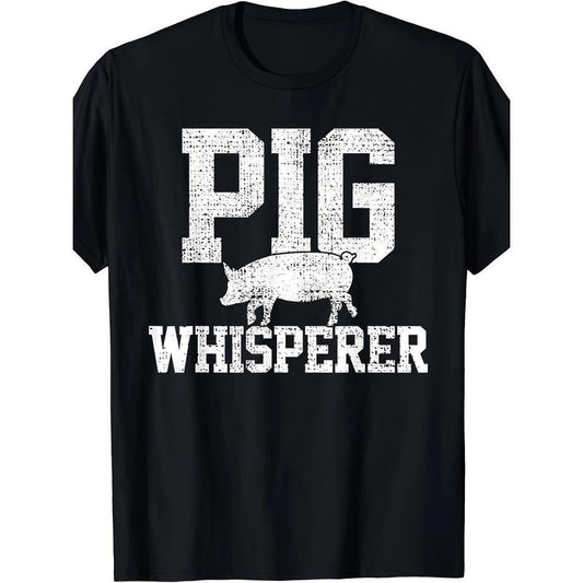 Pig Whisperer Farmer Vintage T-shirt - made in usa