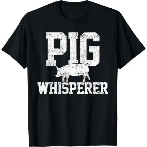 Pigs Whisperer Farmer Vintage T-Shirt Made in USA