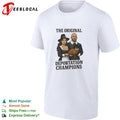 Pilgrims the original deportation champions turkey couple shirt