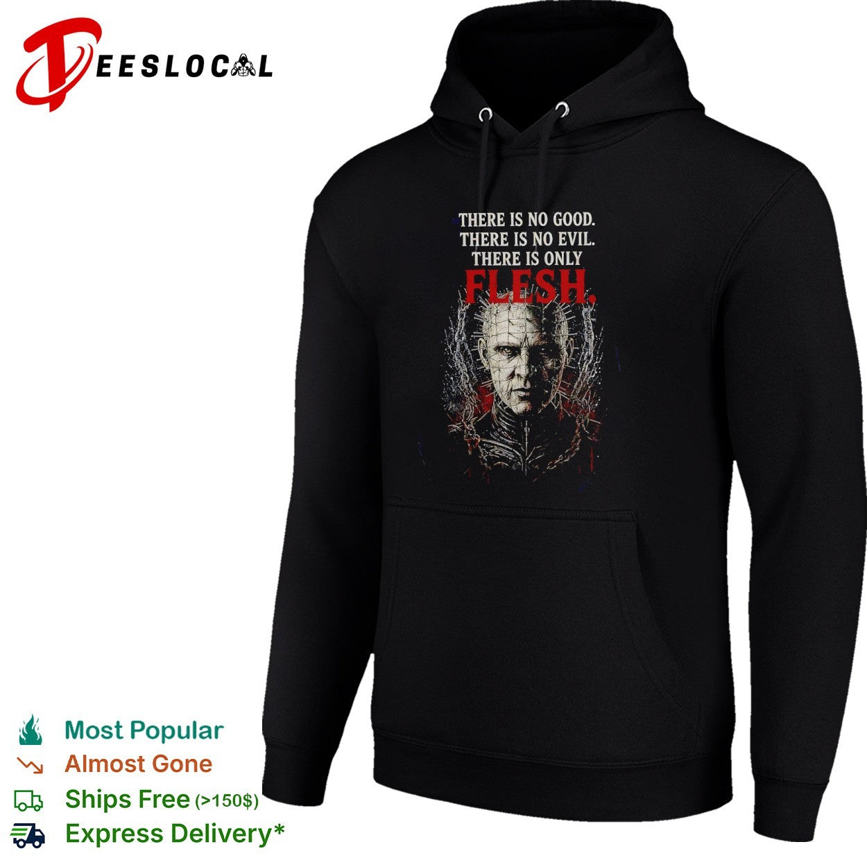 Pinhead Hellraiser There is no good there is no evil there is only flesh shirt