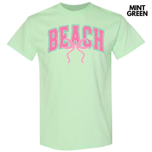Pink Beach Coquette Gildan Short Sleeve T-Shirt 'NLB' Hoodie, Sweatshirt | WearSparks.com