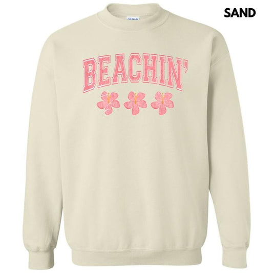 Pink Beachin' Sweatshirt T-Shirts, Hoodie | WearSparks.com