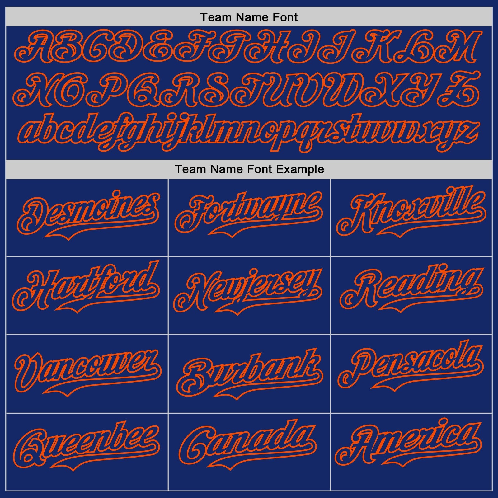 Custom Royal-Orange Gradient Classic Vertical Stripe Authentic Baseball Jersey