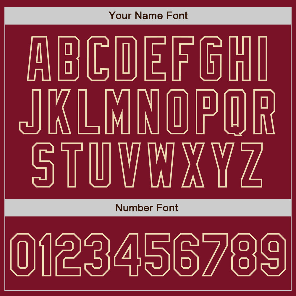 Custom Crimson Cream-Cream Gradient Classic Vertical Stripe Authentic Baseball Jersey