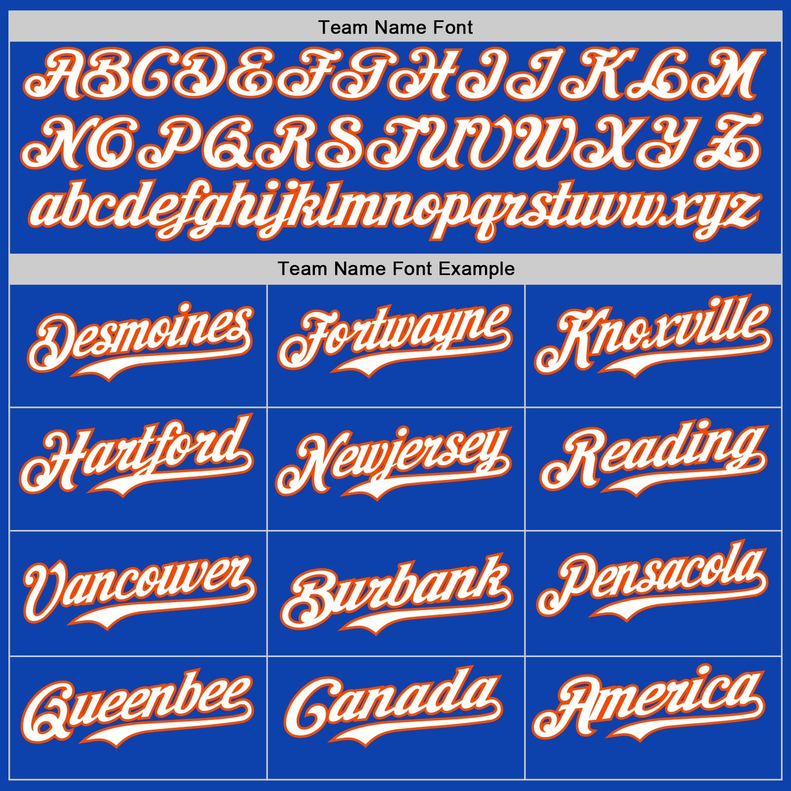 Custom Thunder Blue White-Orange Gradient Classic Vertical Stripe Authentic Baseball Jersey