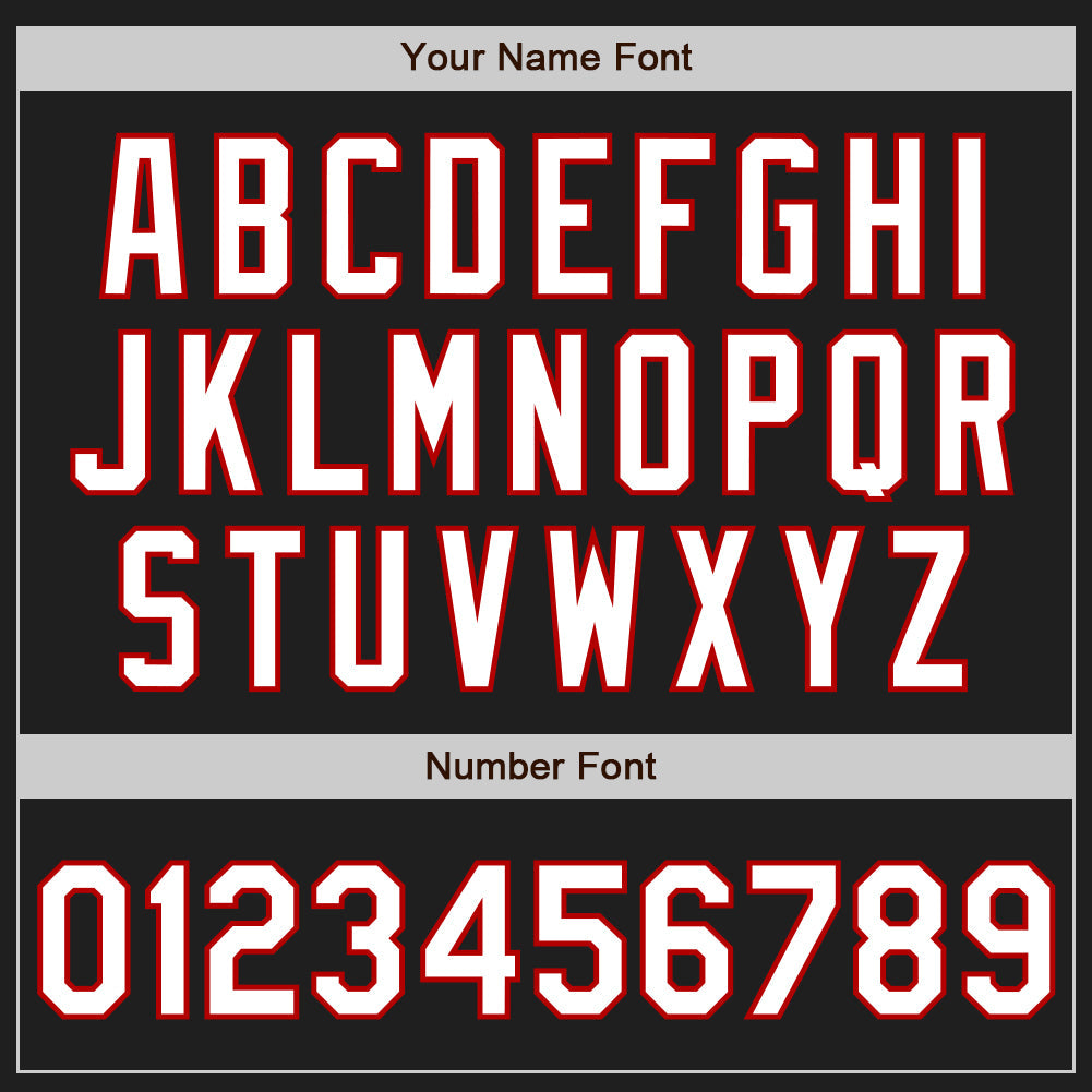 Custom Black White-Red Classic Vertical Stripe Fluid Liquid Texture Authentic Baseball Jersey
