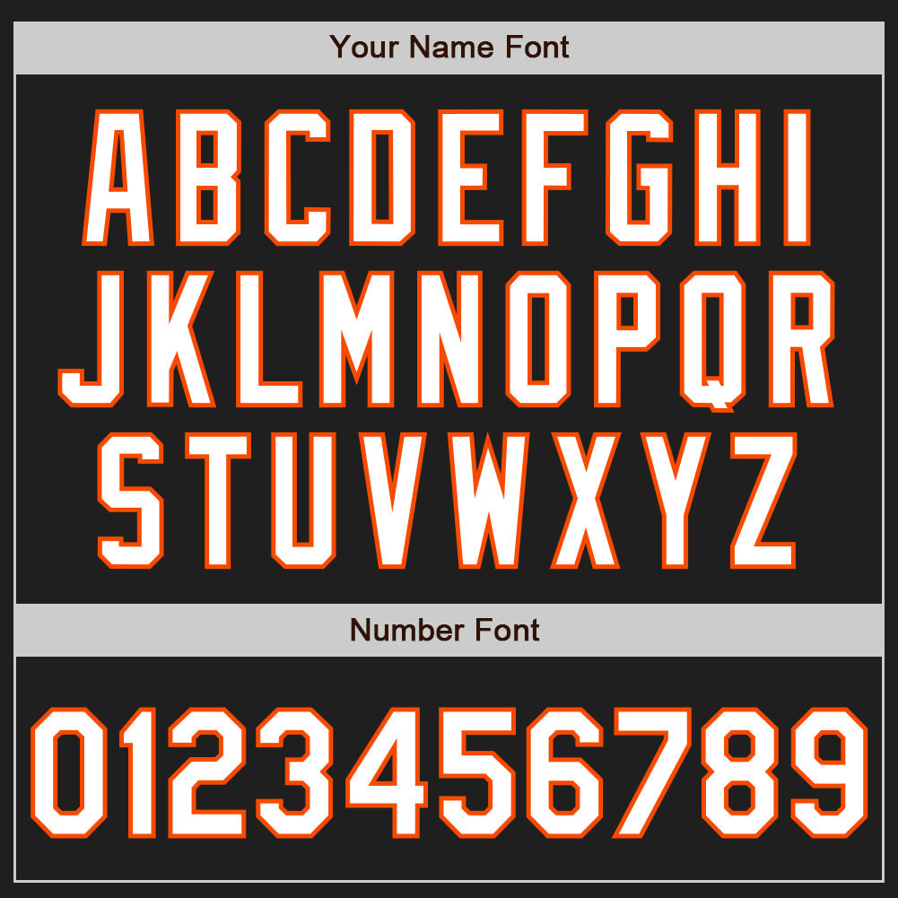 Custom Black White-Orange Classic Vertical Stripe Fluid Liquid Texture Authentic Baseball Jersey