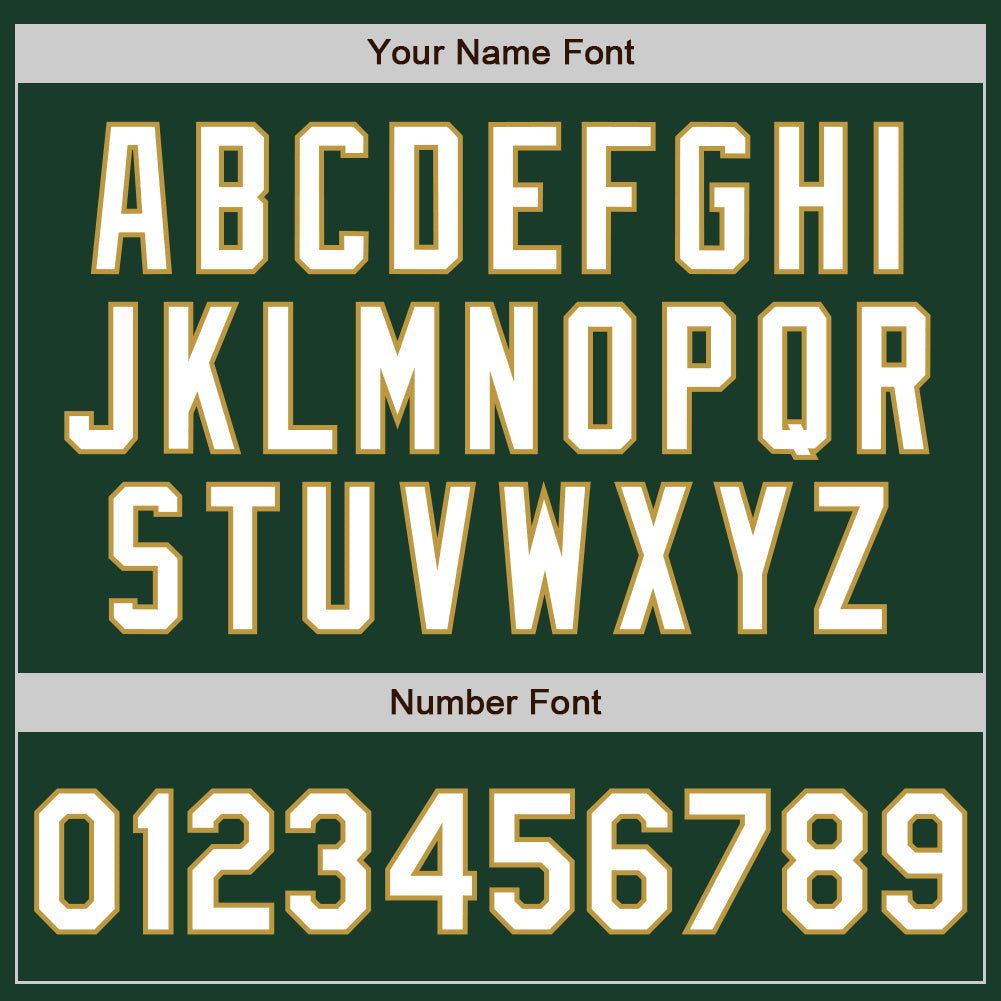 Custom Green White-Old Gold Classic Vertical Stripe Fluid Liquid Texture Authentic Baseball Jersey
