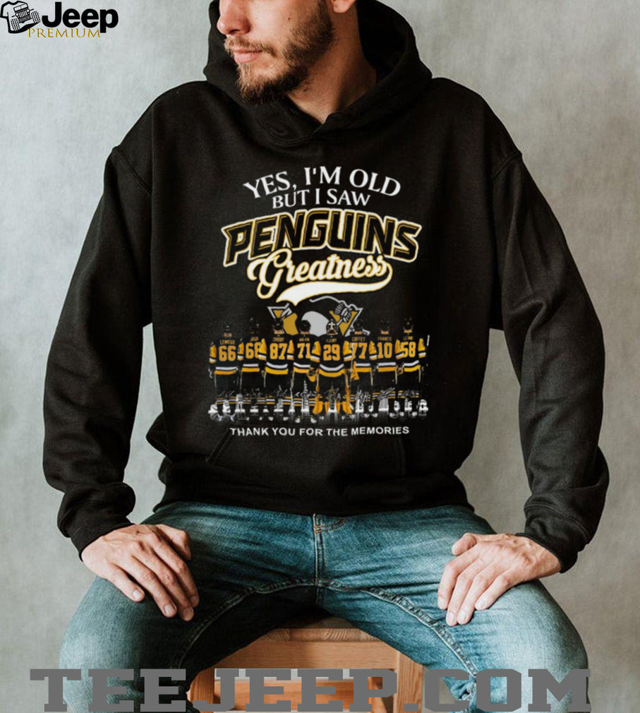 Pittsburgh Hockey Legends Greatness Signature Memories T Shirt
