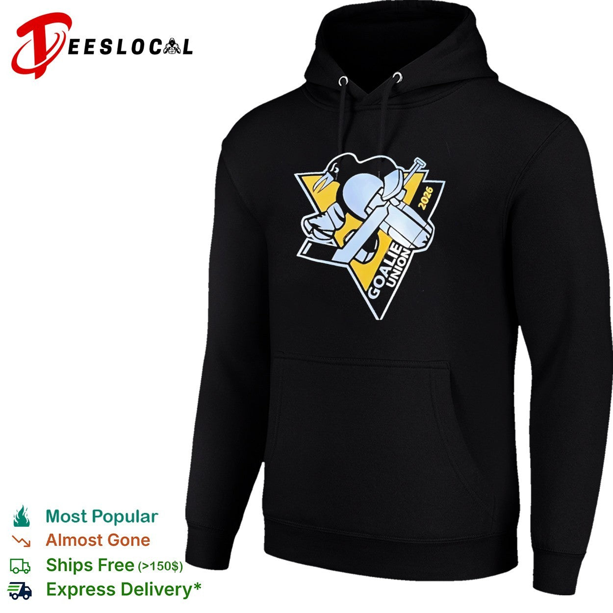 Pittsburgh Penguins Goalie Union 2026 Ice Hockey shirt