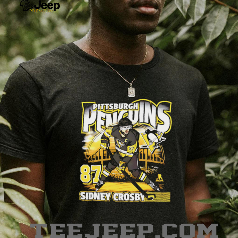 Pittsburgh Penguins Sidney Crosby City Name & Number shirt