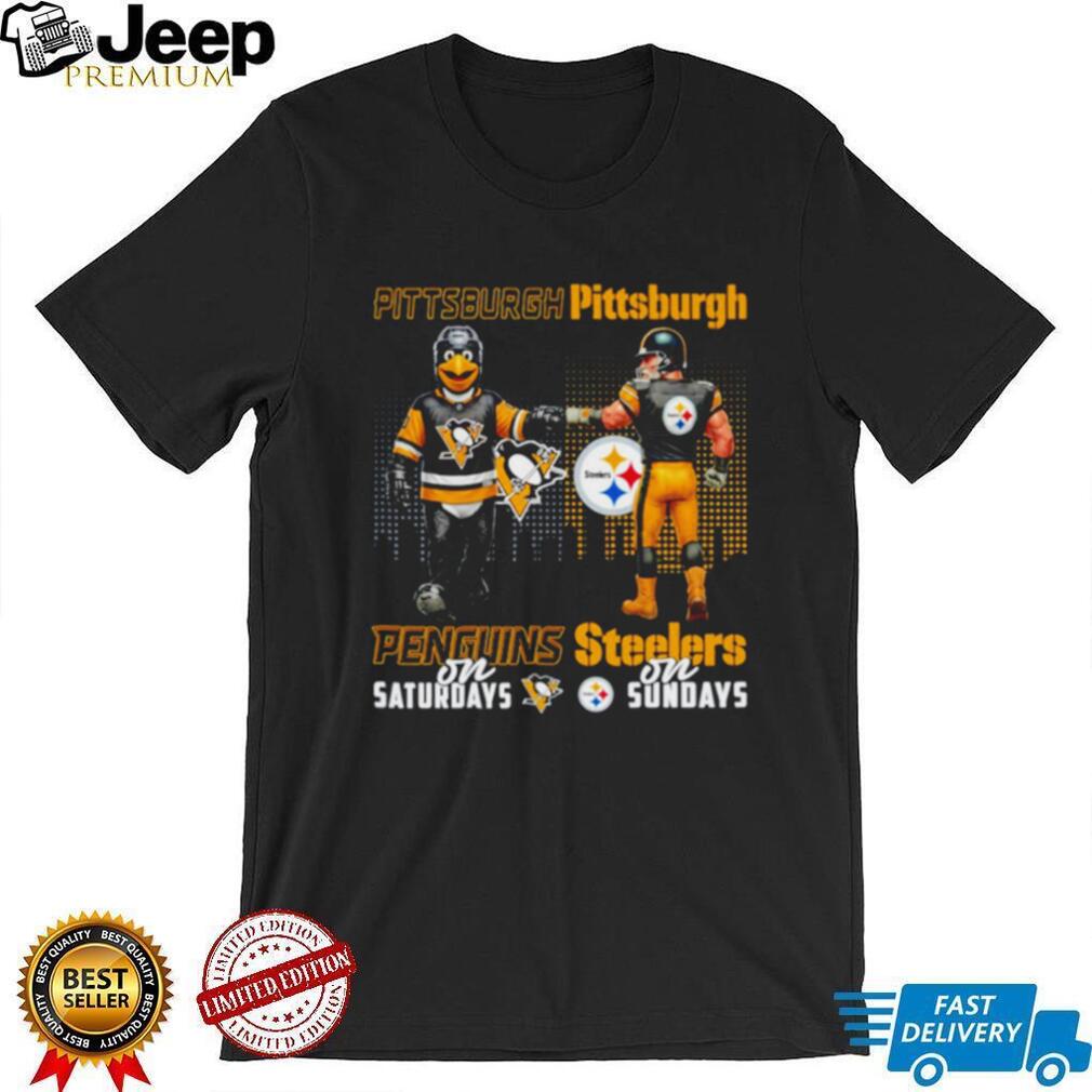 Pittsburgh Penguins and ST shirtlers City of Champions T Shirt Pittsburgh Dual Sports T shirt