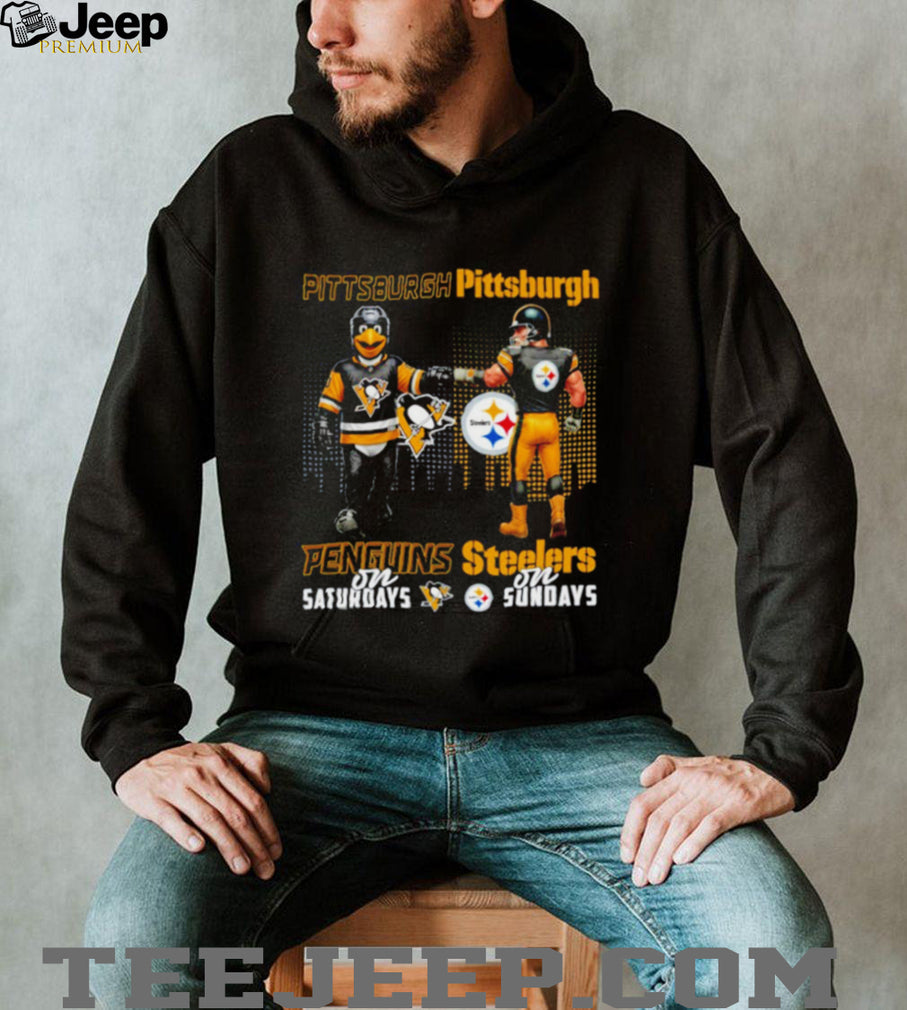 Pittsburgh Penguins and ST shirtlers City of Champions T Shirt Pittsburgh Dual Sports T shirt