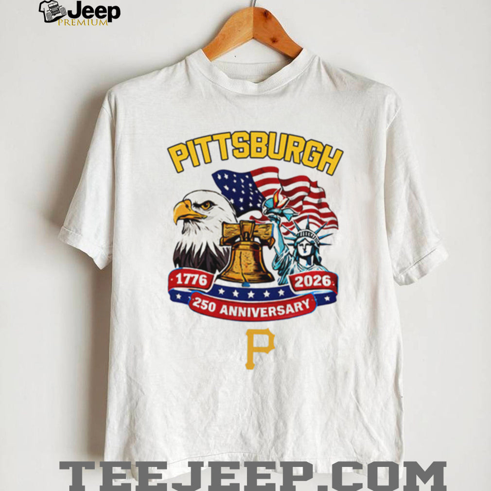 Pittsburgh Pirates Personalized 250th Anniversary Independence Baseball Jersey T Shirt