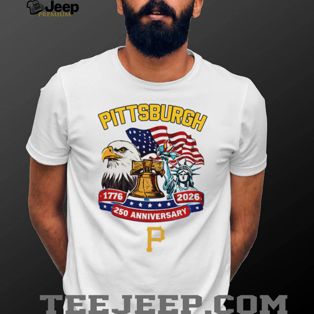 Pittsburgh Pirates Personalized 250th Anniversary Independence Baseball Jersey T Shirt