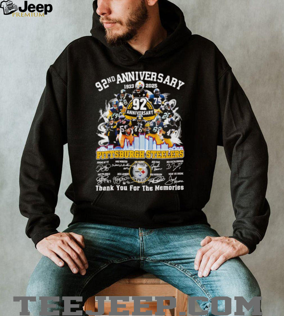 Pittsburgh ST Shirtlers 92nd Anniversary (1933 2025) Greatest Players Signature T Shirt