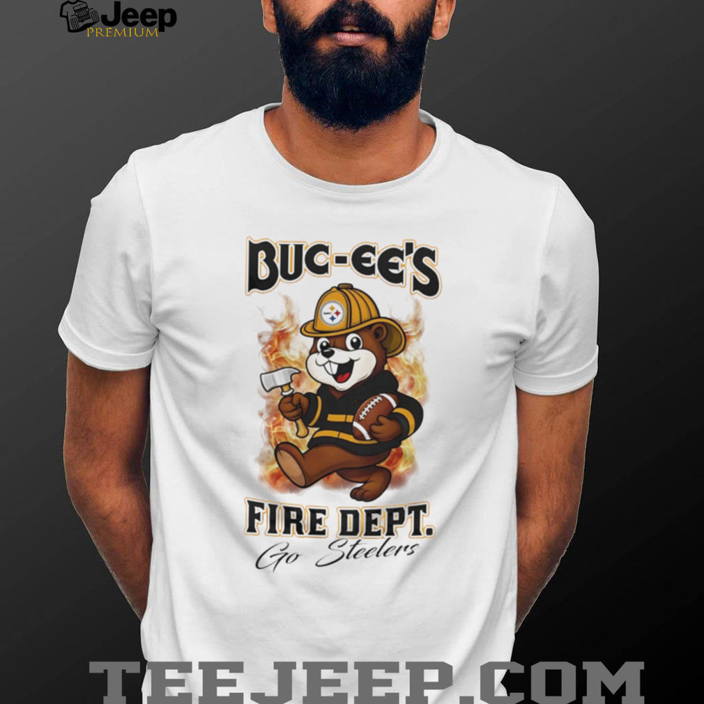 Pittsburgh ST Shirtlers Buc ees Fire Dept Mascot Football T Shirt