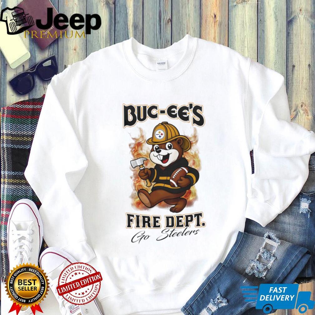Pittsburgh ST Shirtlers Buc ees Fire Dept Mascot Football T Shirt