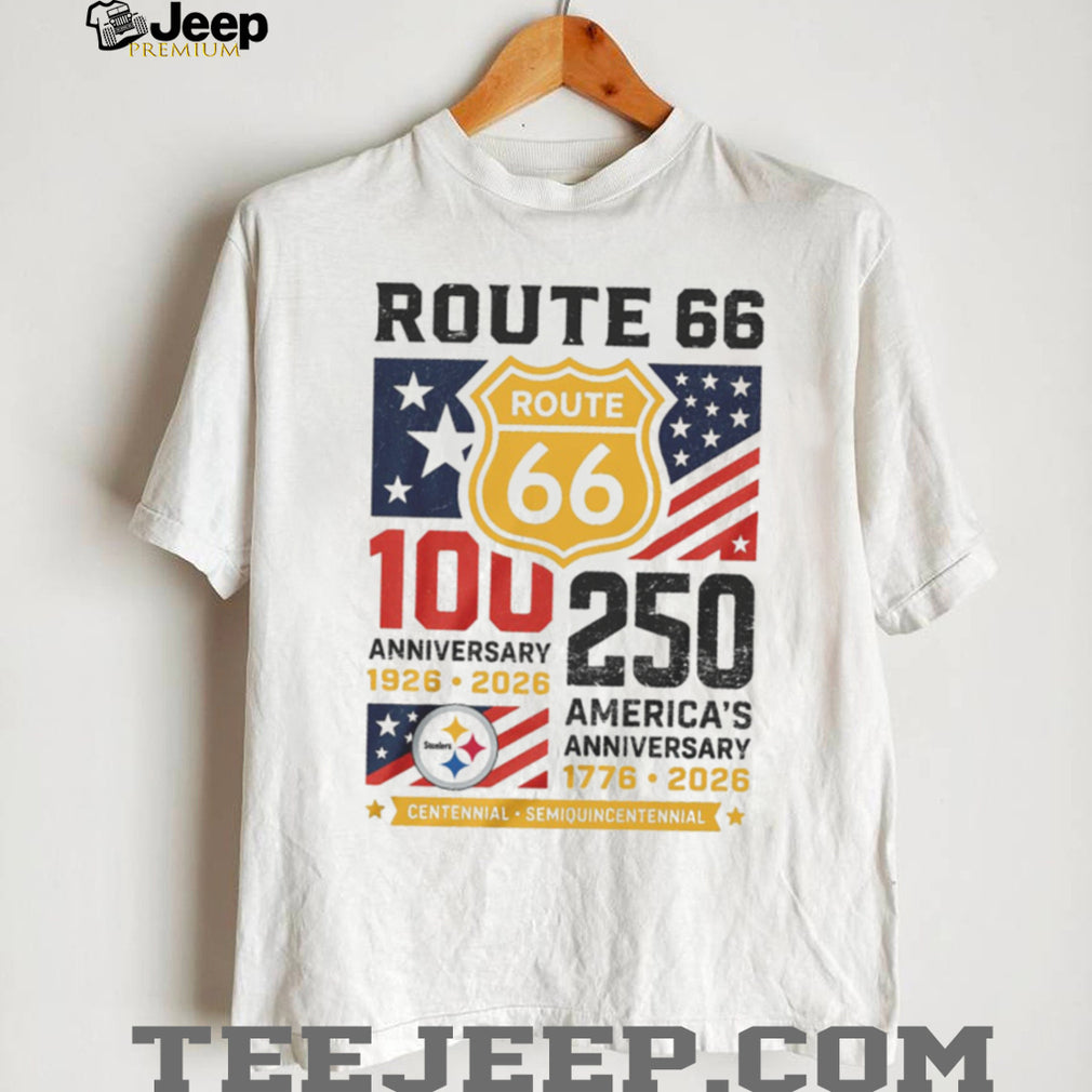 Pittsburgh ST Shirtlers Route 66 100th Anniversary & USA 250th Anniversary Sport T Shirt