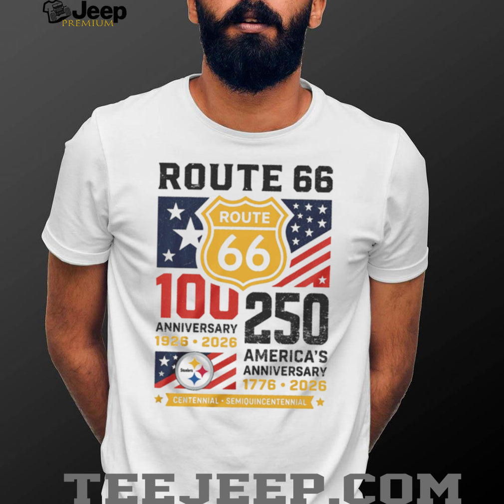Pittsburgh ST Shirtlers Route 66 100th Anniversary & USA 250th Anniversary Sport T Shirt