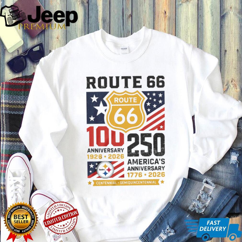 Pittsburgh ST Shirtlers Route 66 100th Anniversary & USA 250th Anniversary Sport T Shirt