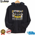 Pittsburgh Skyline Sports Legends T Shirt Five Iconic Champions Graphic
