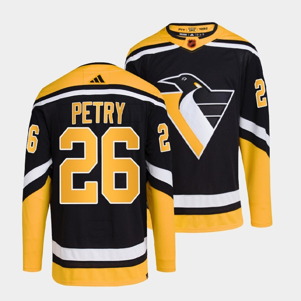 Pittsburgh Penguins #26 jeff-petry-black-2022reverse-retro-2.0-authentic-primegreen-jersey