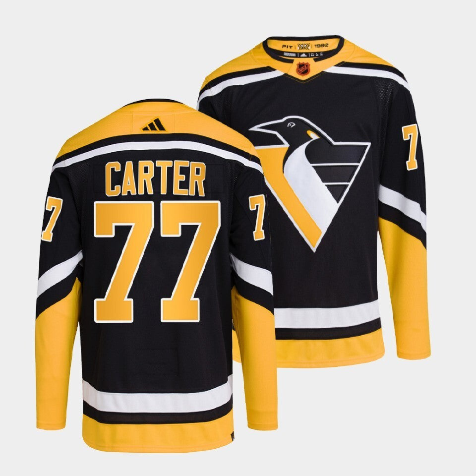 Pittsburgh Penguins #77 jeff-carter-black-2022reverse-retro-2.0-authentic-primegreen-jersey
