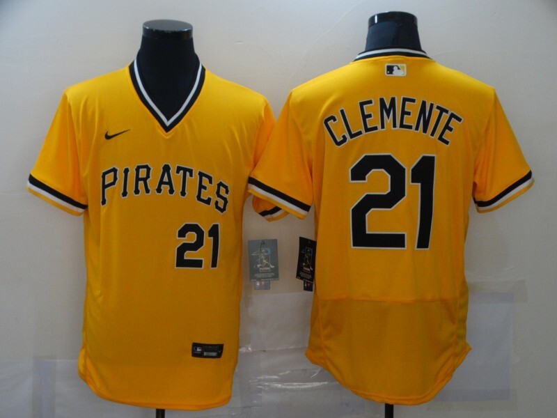 Pittsburgh Pirates #21 Roberto Clemente New Retro Adult 238