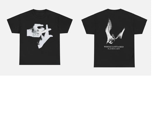 Pl4yboi C4rti Hands Tee T-Shirt Whole Lotta Red Album Tour Merch - All Sizes