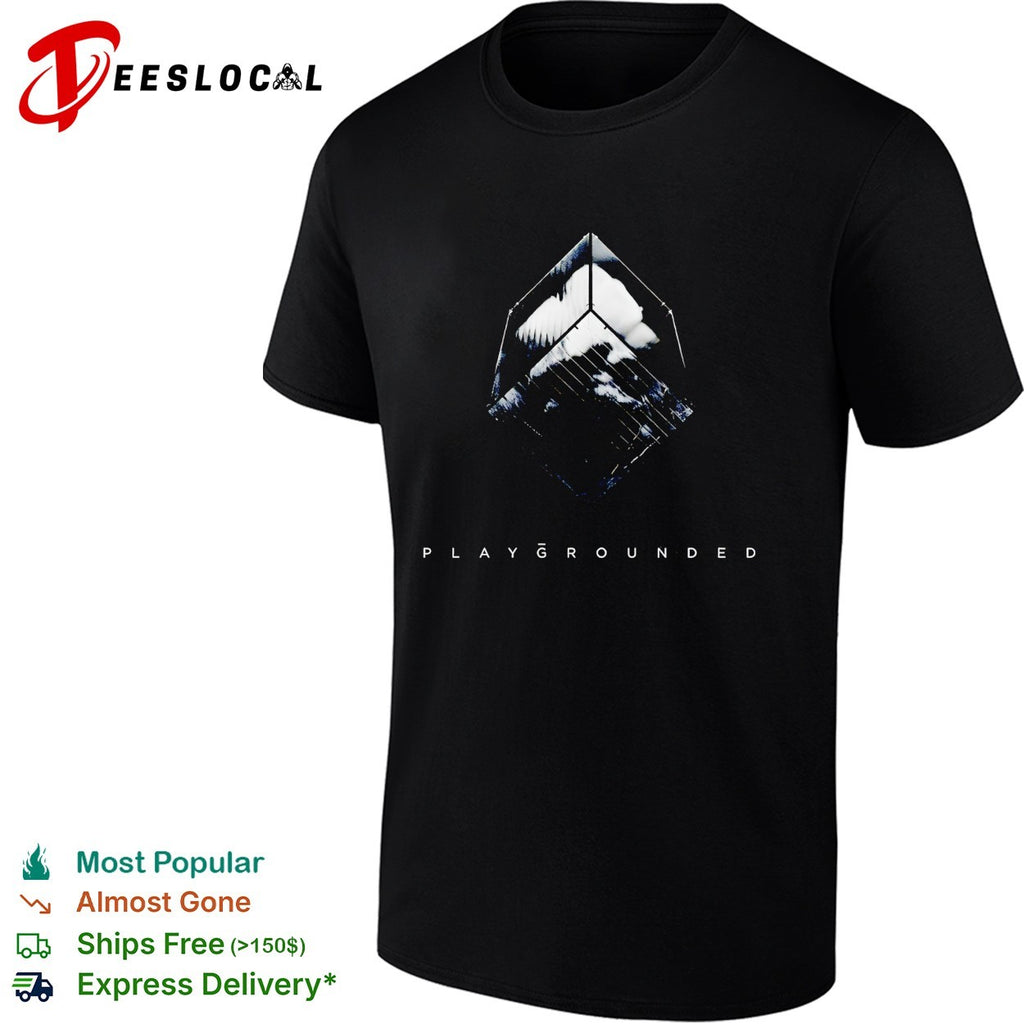 Playgrounded geometric shape shirt