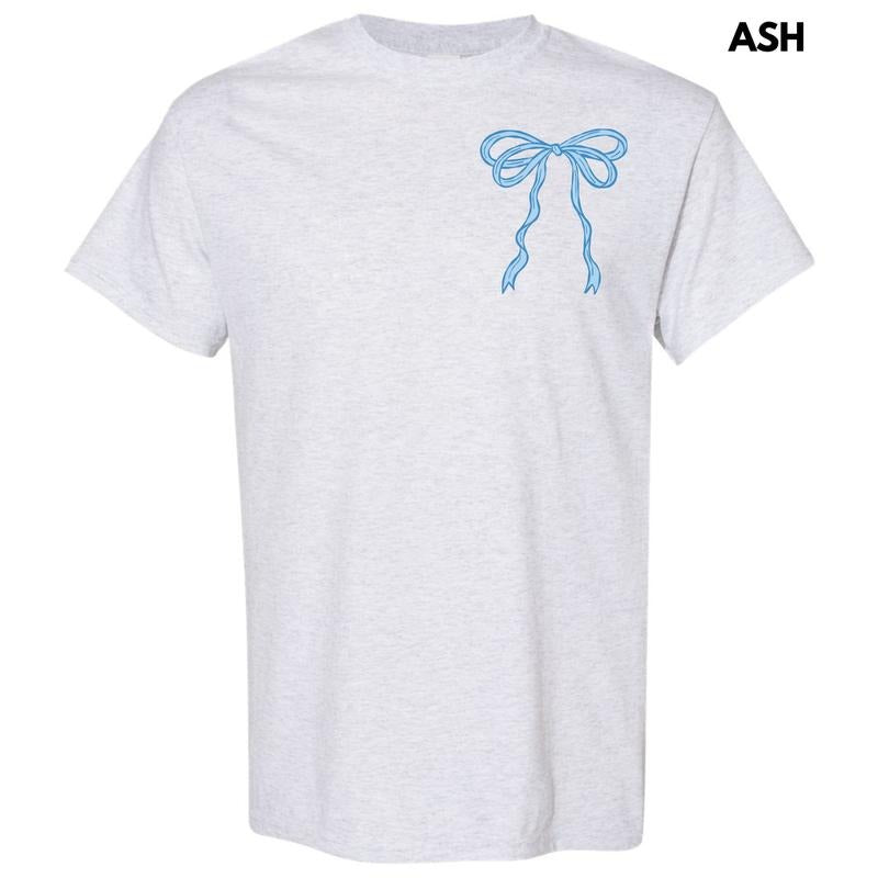 Pocket Size - Refined Blue Ribbon Gildan Short Sleeve T-Shirt 'NLB' Hoodie, Sweatshirt | WearSparks.com