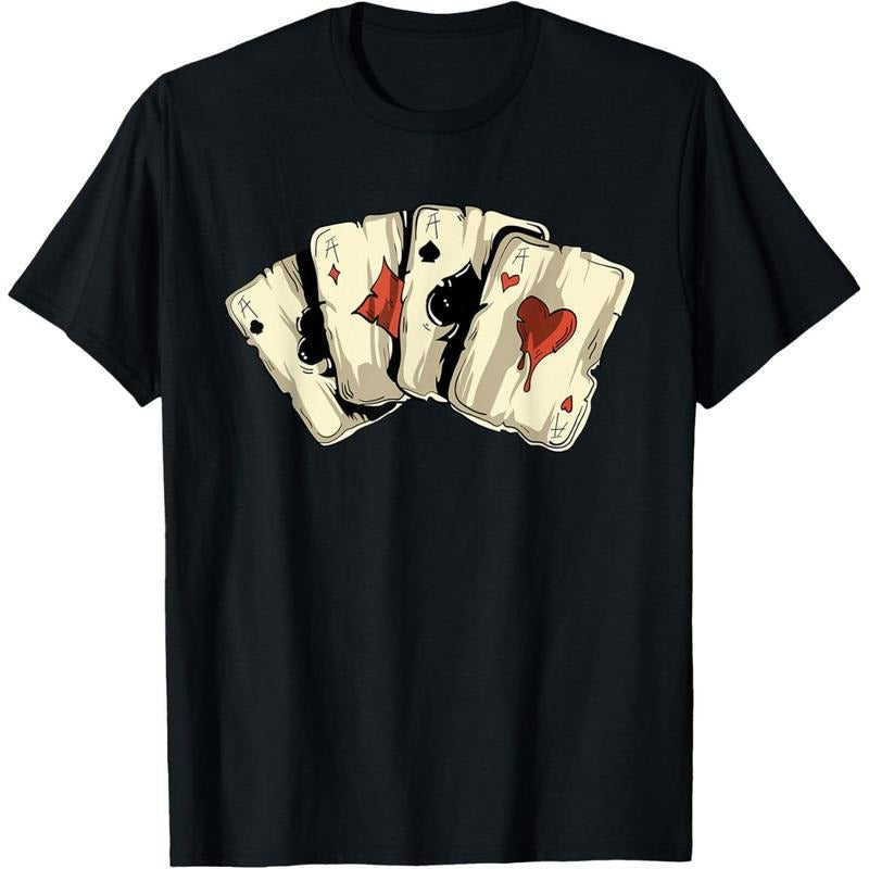 Poker Texas Hold'Em - Gambling Casino 4 Aces Poker T-Shirt made in usa Hoodie, Sweatshirt | WearSparks.com