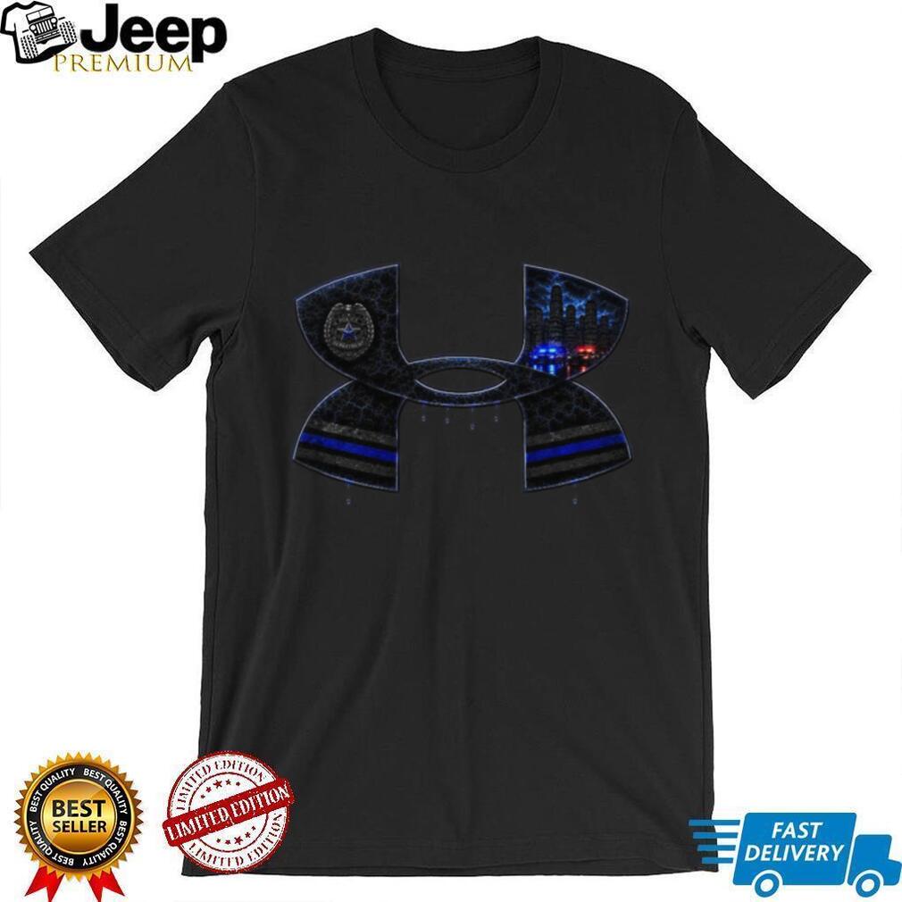 Police Officer Thin Blue Line Law Enforcement City Skyline Shirt