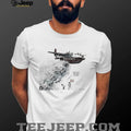 Political Satire Evidence Plane De Adder Cartoon T Shirt