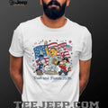 Pooh and Friends 250th USA Patriotic Statue of Liberty Shirt