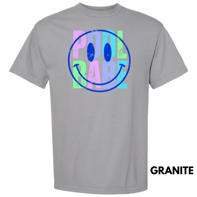Pool Babe Smile Comfort Colors T-Shirt 'NLB'