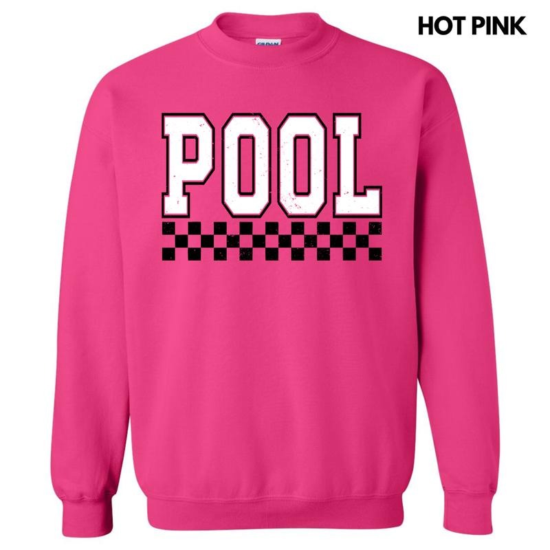 Pool Varsity Checkered Sweatshirt 'NLB'