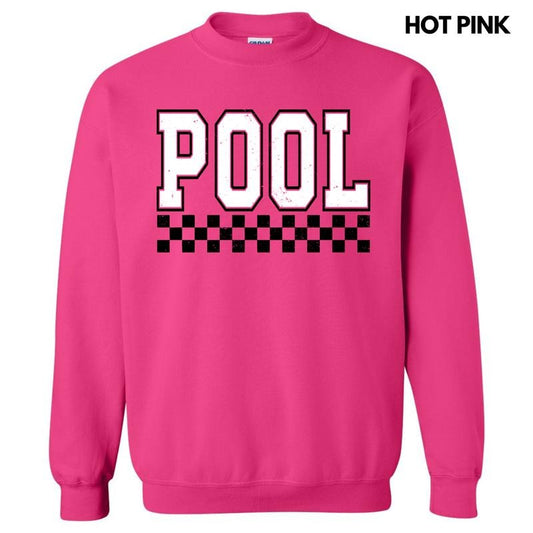 Pool Varsity Checkered Sweatshirt 'NLB'