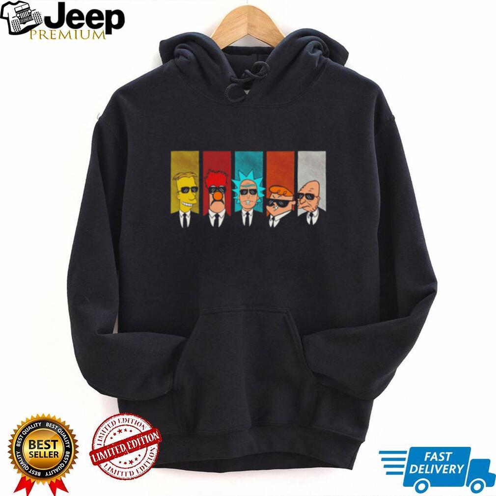 Pop Culture Cartoon Characters Reservoir Dogs Parody Graphic T Shirt