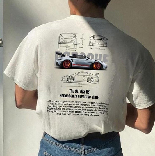 Porsche 911 GT3 RS Aesthetic Tshirt, Porsche Vintage Shirt, All Size S to 3XL